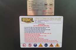 Hướng dẫn sạc và bảo dưỡng bình điện xe nâng