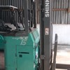 Xe nâng điện đứng lái Shinko 1,5 Tấn